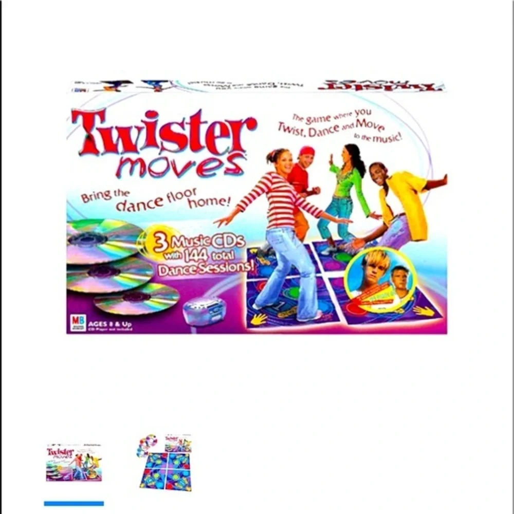Milton Bradley Twister Moves Game